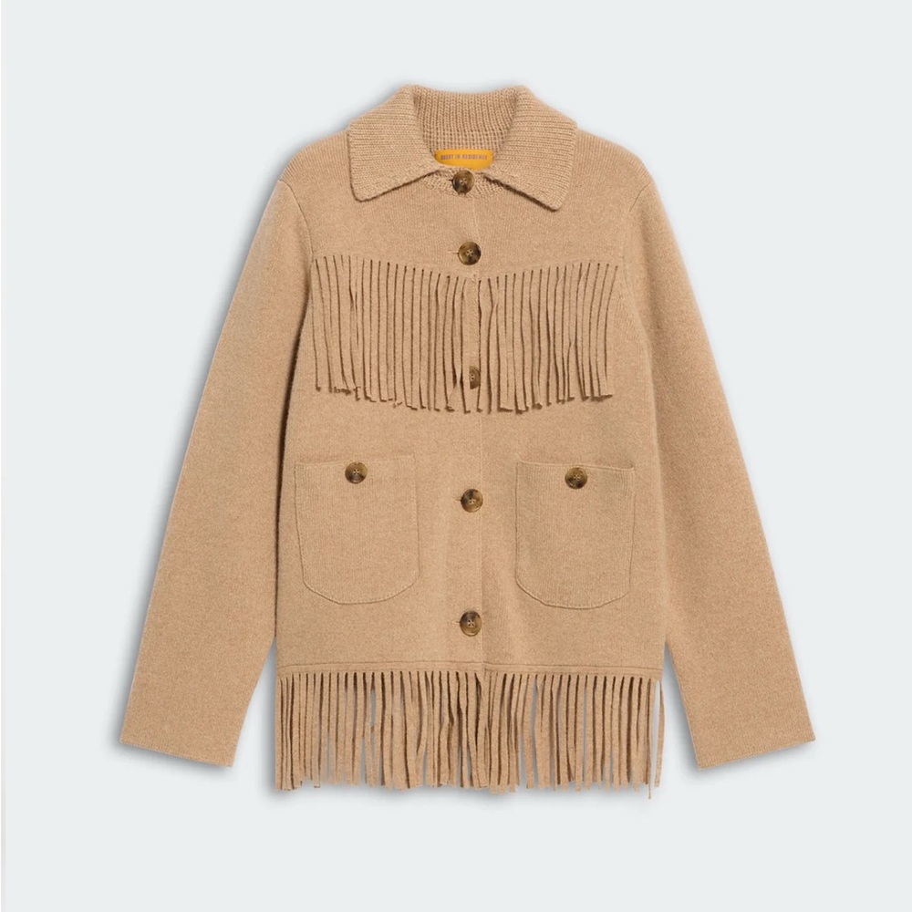 Guest in Residence Western Fringe Jacket size M